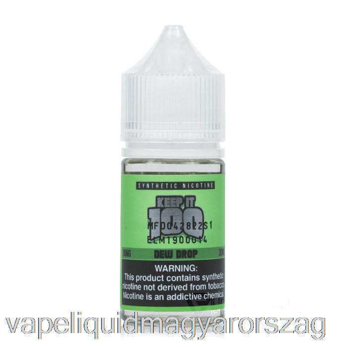 Harmatcsepp - Tartsa Meg 100 Só - 30 Ml 30 Mg Vape E Cigi